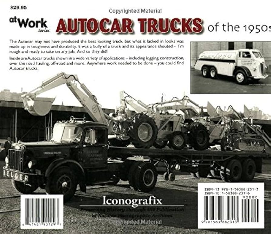 洋書 Ron Adams Autocar Trucks of the 1950s 612+QFzh2vL._UF894,1000_QL80_.jpg